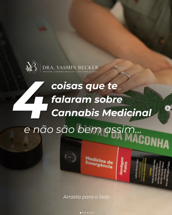 Publicação do Instagram: 4 coisas que te falaram sobre cannabis medicinal e não são bem assim